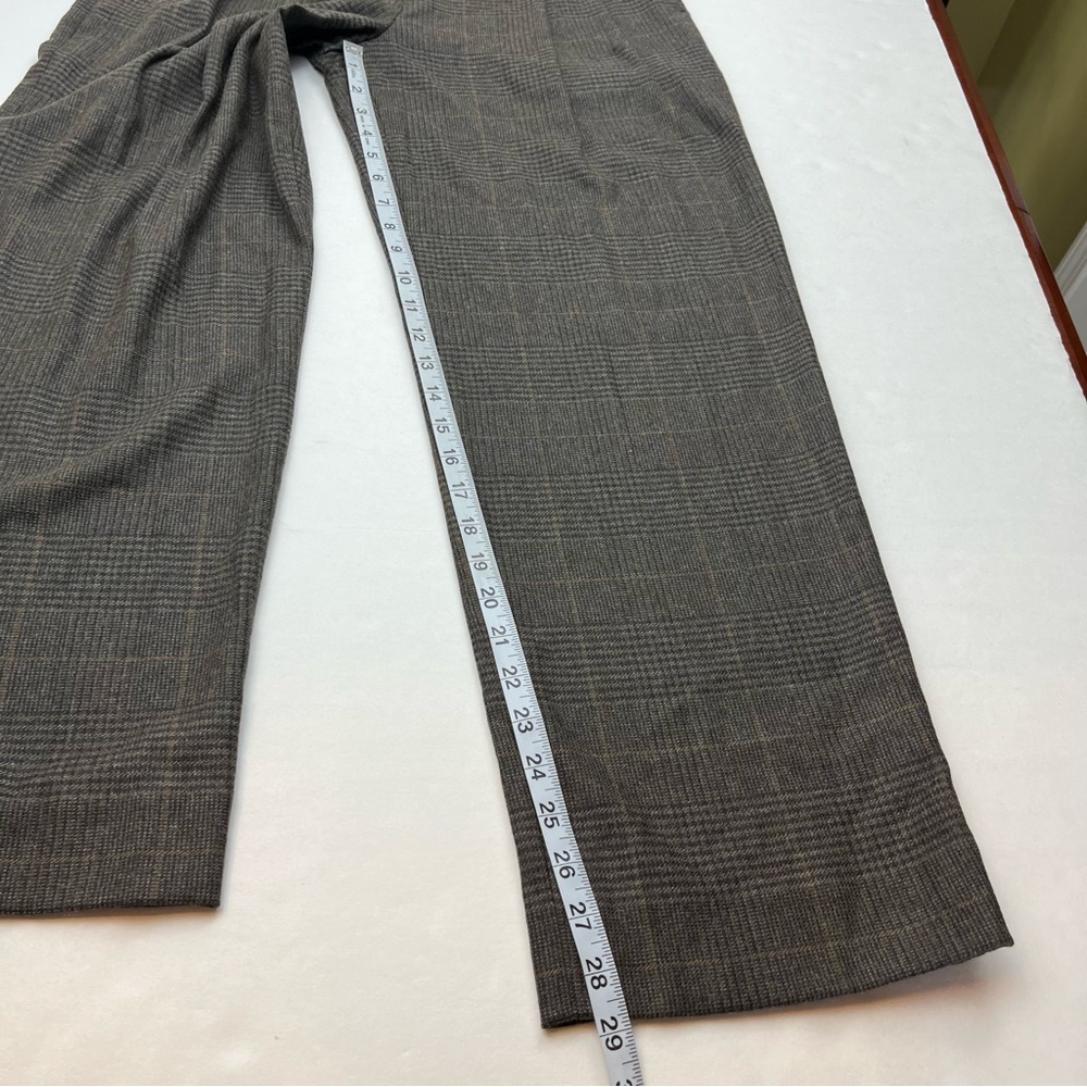 A.L.C. Franklin Tailored Crop Pant Charcoal Grey Gray Multi Wool Blend SZ 2 NEW - Picture 11 of 15